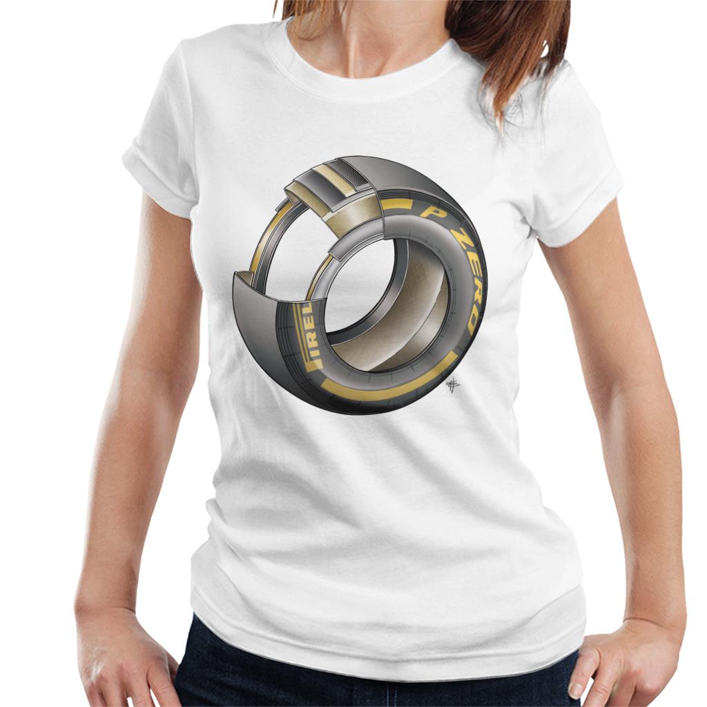 Motorsport Images Tyre Diagram Women's T-Shirt-ALL + EVERY