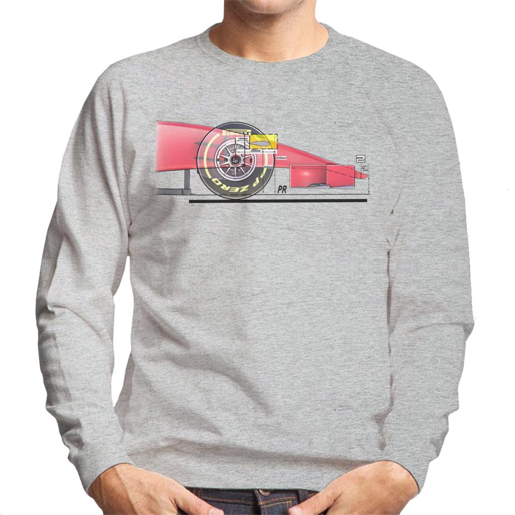 Motorsport Images FOM Front Camera Diagram Men's Sweatshirt-ALL + EVERY