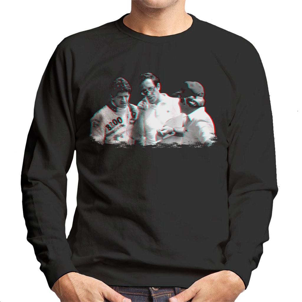 Motorsport Images Jody Scheckter Mauro Forghieri South African GP Men's Sweatshirt-ALL + EVERY