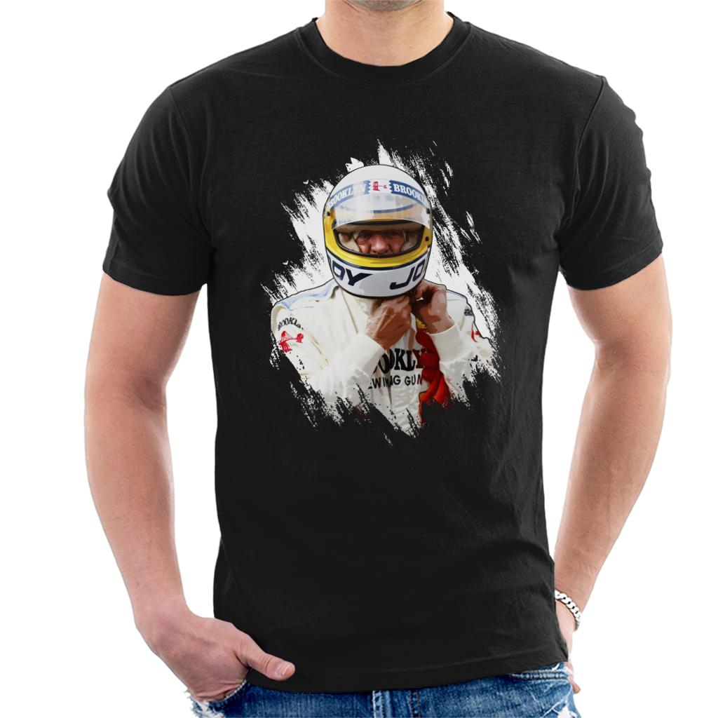 Motorsport Images Jody Scheckter Italian GP Helmet Men's T-Shirt-ALL + EVERY