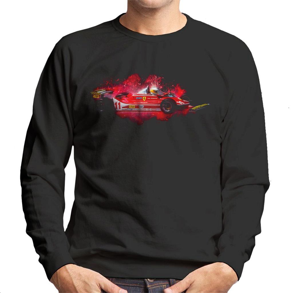 Motorsport Images Jody Scheckter 1979 Italian GP Stellar Effect Men's Sweatshirt-ALL + EVERY