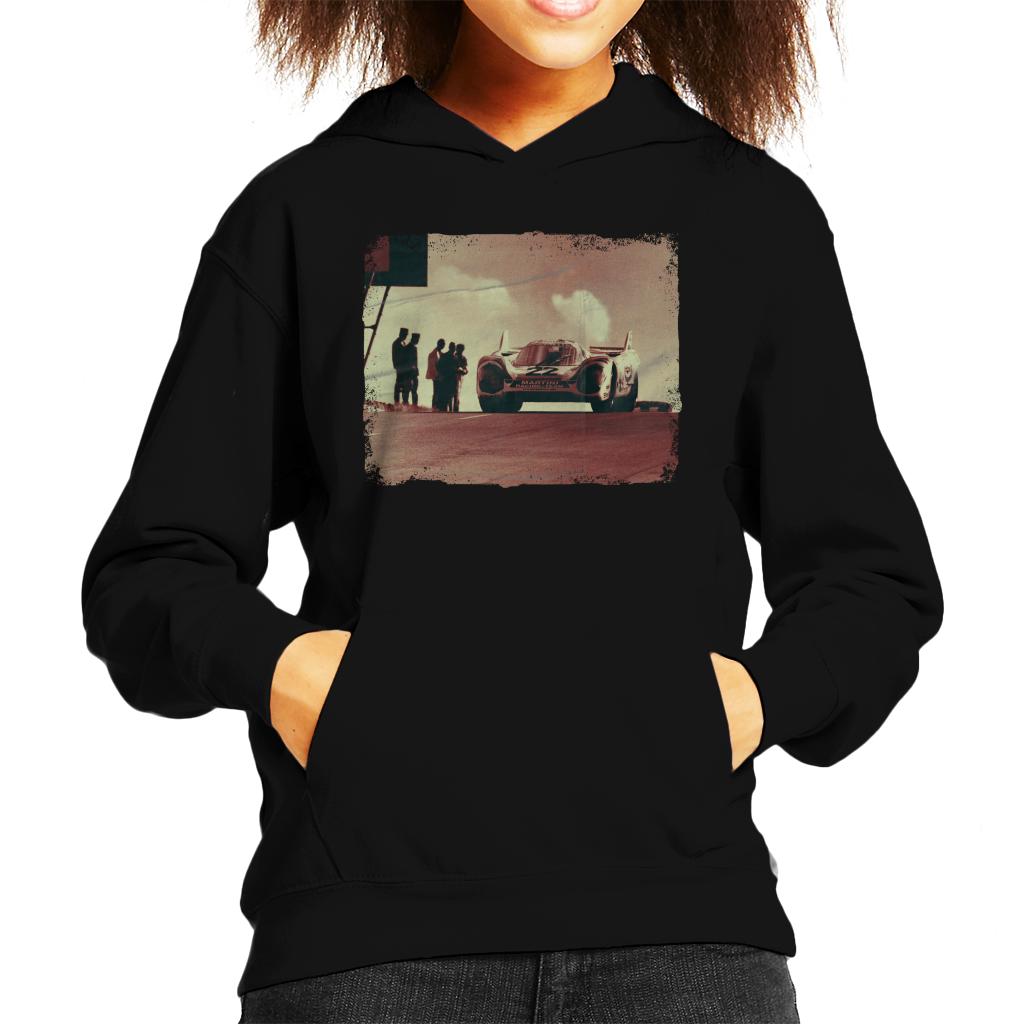 Motorsport Images Helmut Marko Le Mans 1971 Porsche 917k Kids Hooded Sweatshirt-ALL + EVERY