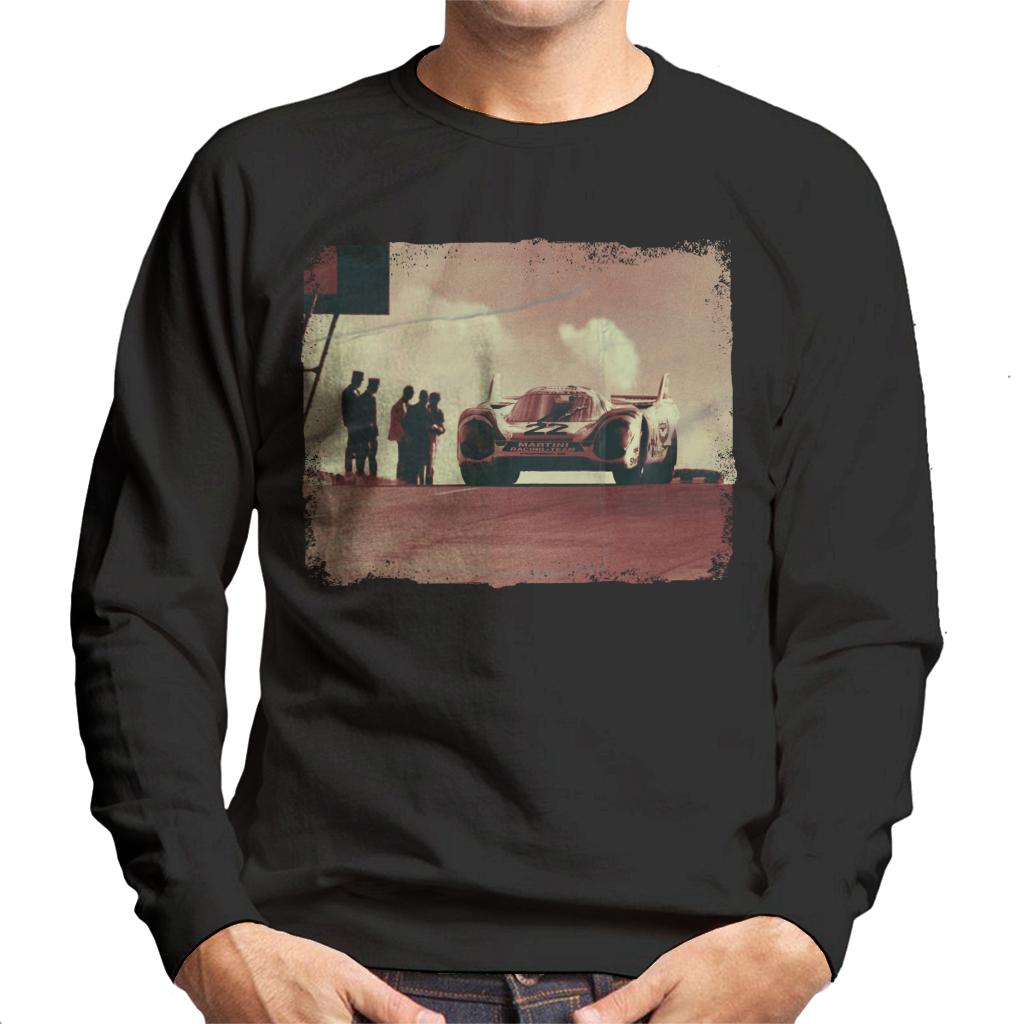 Motorsport Images Helmut Marko Le Mans 1971 Porsche 917k Men's Sweatshirt-ALL + EVERY