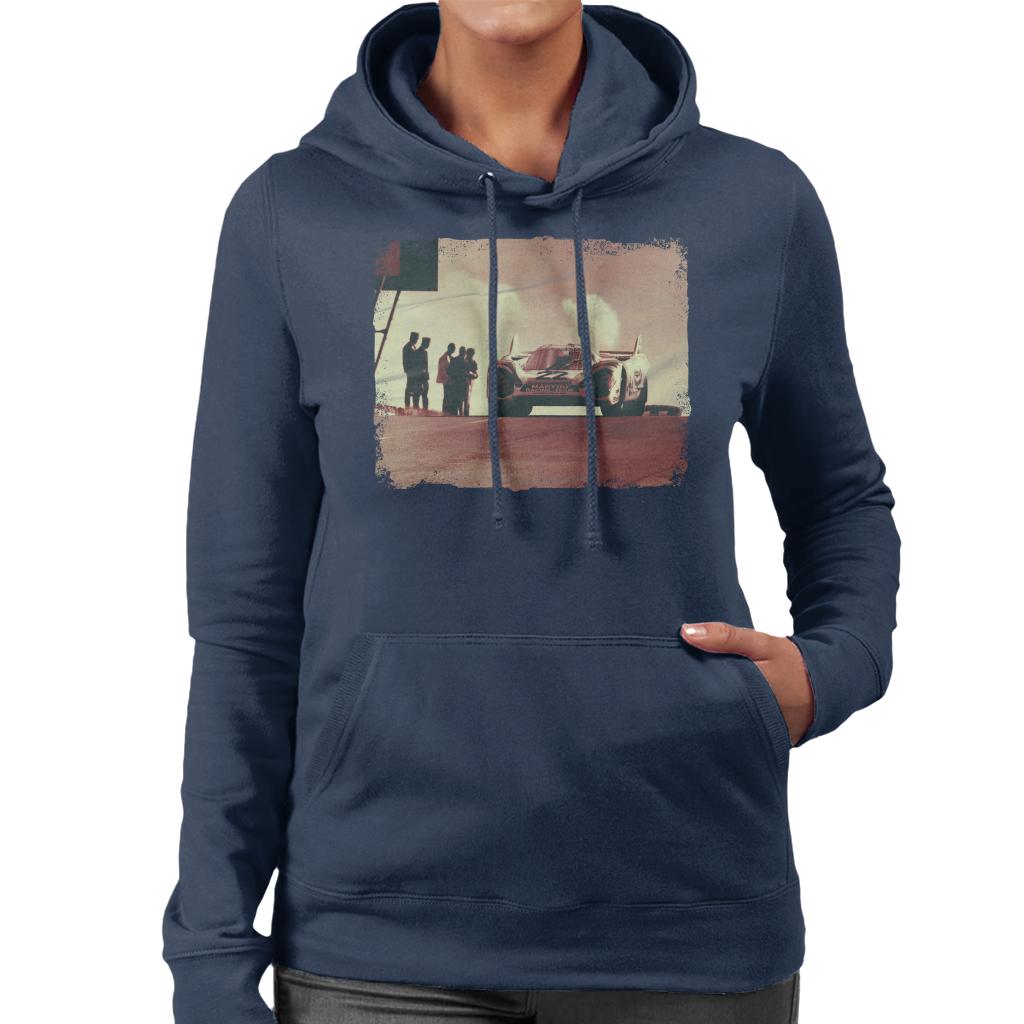 Motorsport Images Helmut Marko Le Mans 1971 Porsche 917k Women's Hooded Sweatshirt-ALL + EVERY