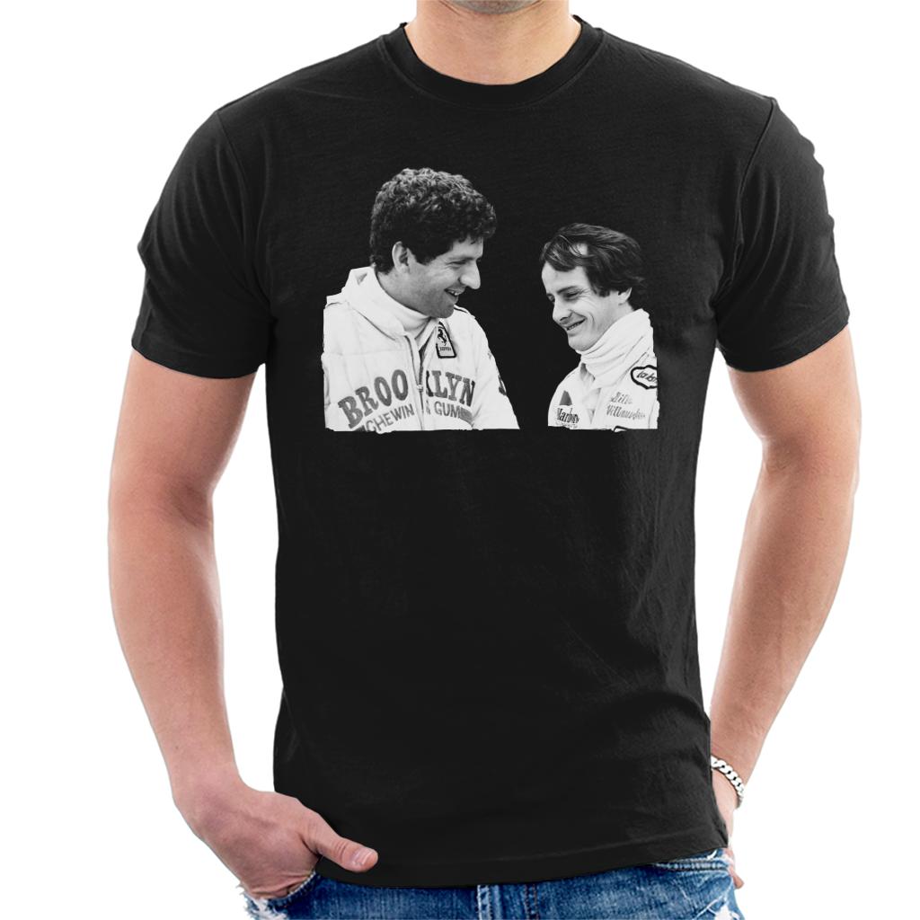 Motorsport Images Villeneuve & Scheckter Silverstone 1979 Men's T-Shirt-ALL + EVERY