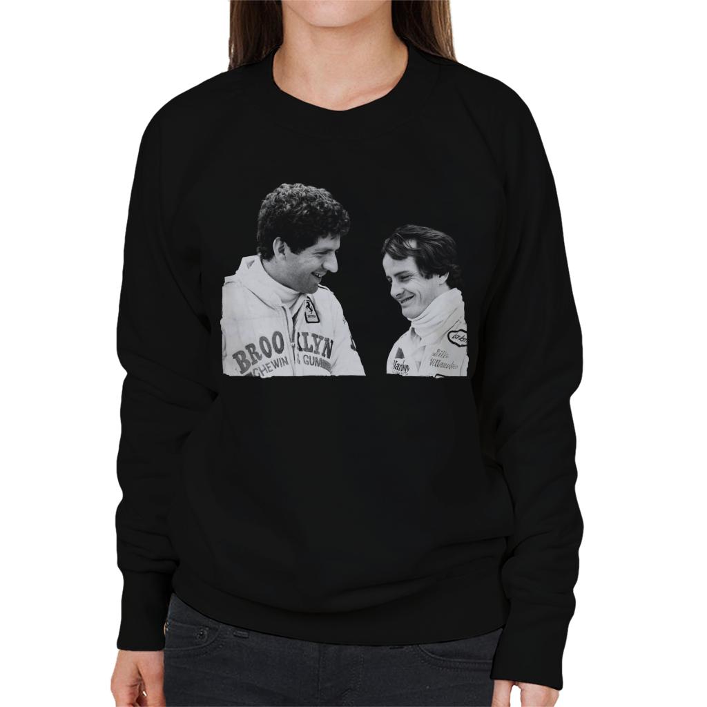 Motorsport Images Villeneuve & Scheckter Silverstone 1979 Women's Sweatshirt-ALL + EVERY