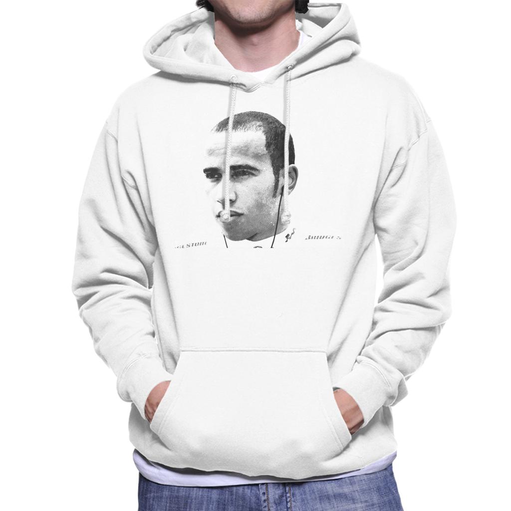 Motorsport Images Lewis Hamilton Still Men's Hooded Sweatshirt-ALL + EVERY