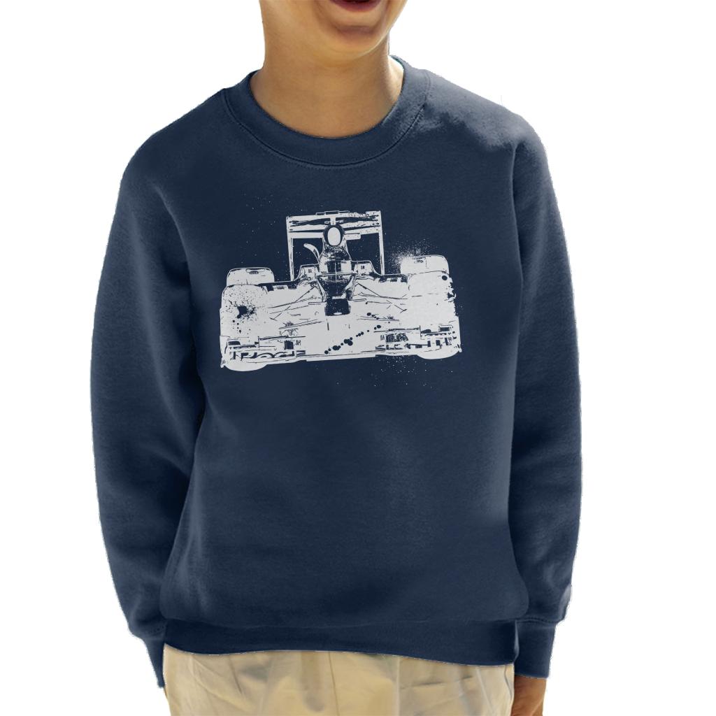 Motorsport Images Red Bull RB5 Vettel Leads Hamilton Kids Sweatshirt-ALL + EVERY