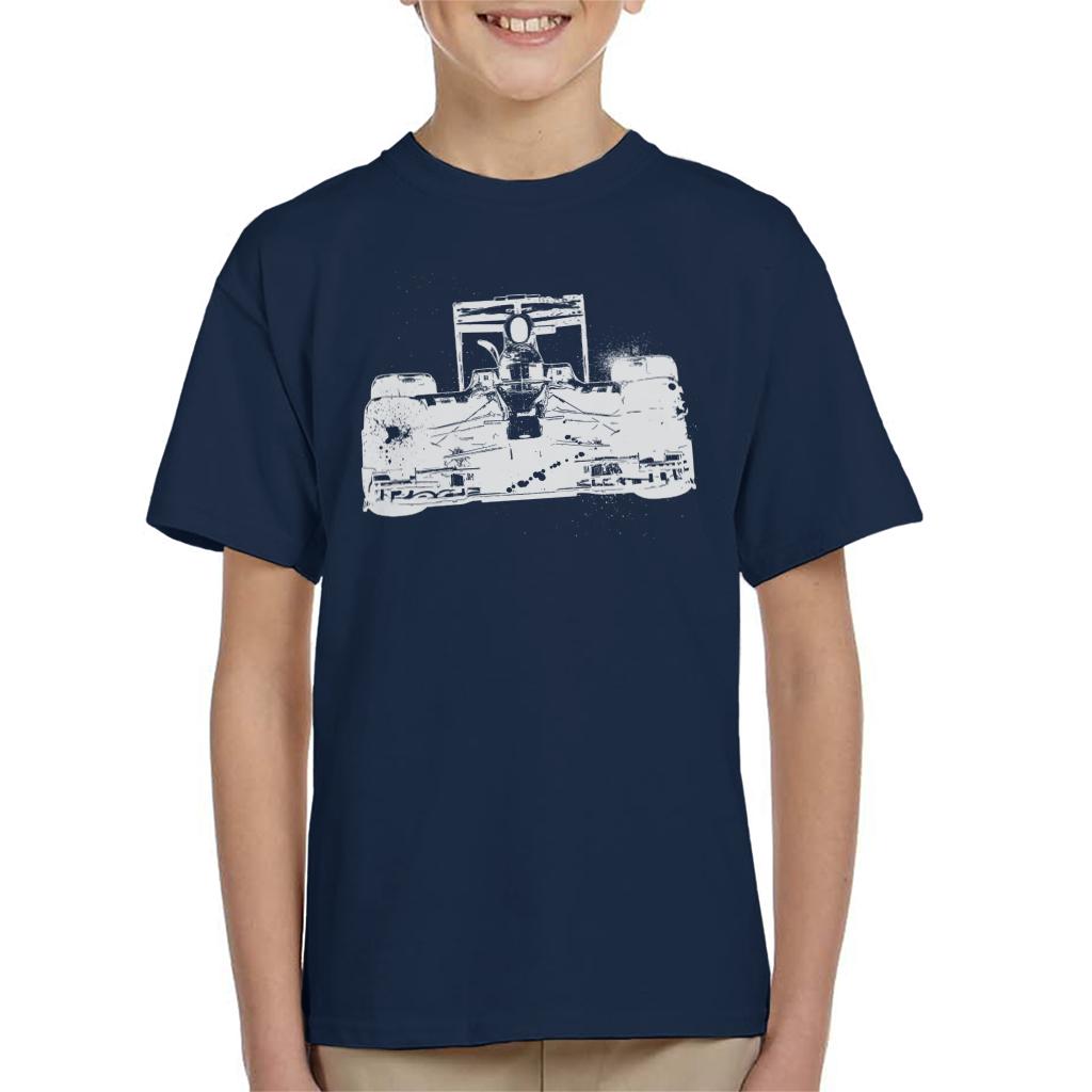 Motorsport Images Red Bull RB5 Vettel Leads Hamilton Kids T-Shirt-ALL + EVERY