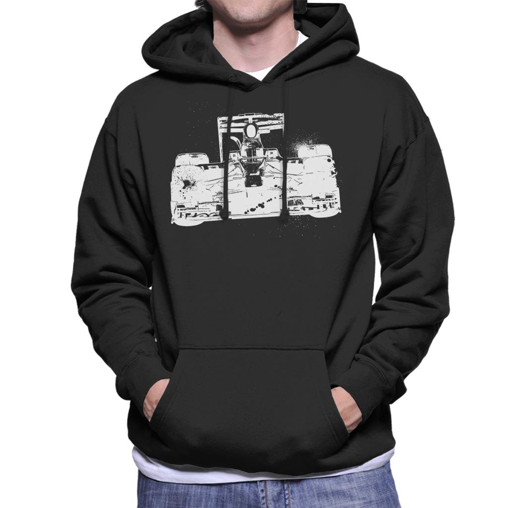 Motorsport Images Red Bull RB5 Vettel Leads Hamilton Men's Hooded Sweatshirt-ALL + EVERY