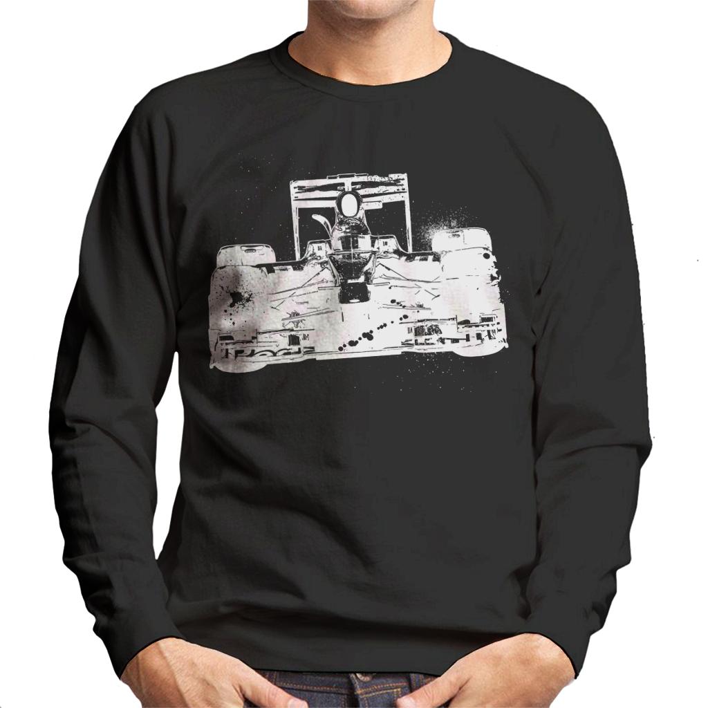 Motorsport Images Red Bull RB5 Vettel Leads Hamilton Men's Sweatshirt-ALL + EVERY