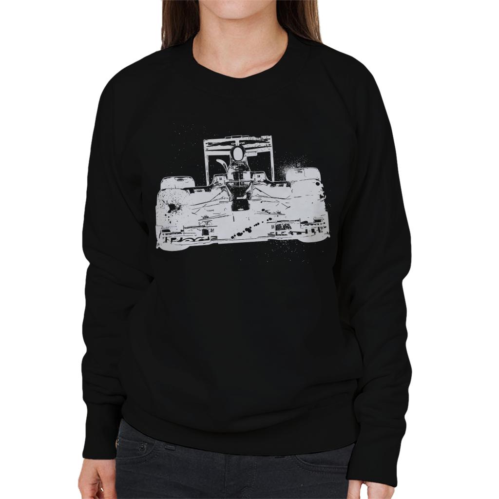 Motorsport Images Red Bull RB5 Vettel Leads Hamilton Women's Sweatshirt-ALL + EVERY