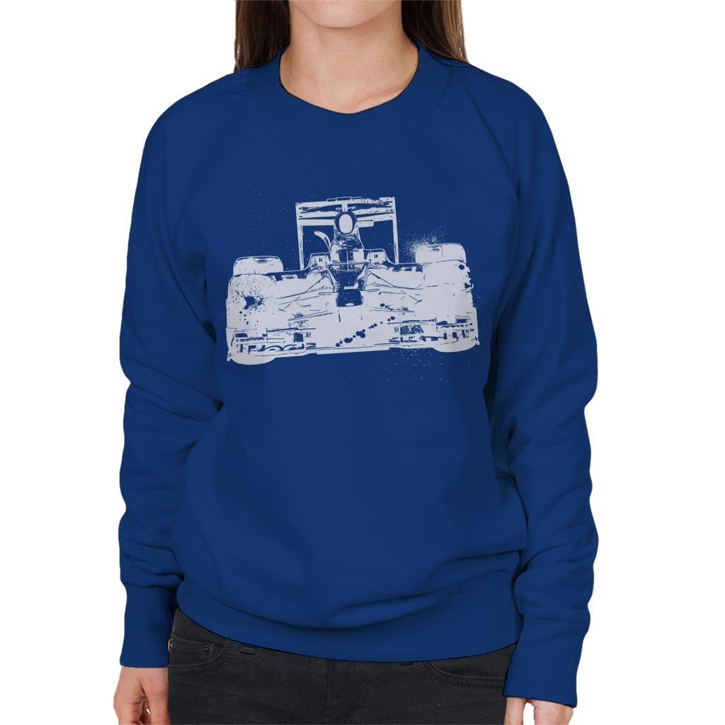 Motorsport Images Red Bull RB5 Vettel Leads Hamilton Women's Sweatshirt-ALL + EVERY