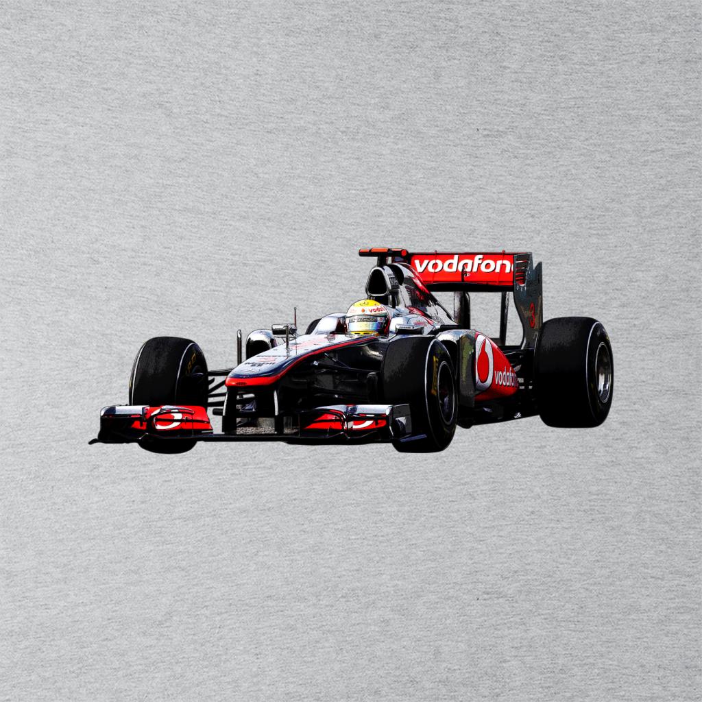 Motorsport Images Hamilton McLaren MP4 26 Leads Vettel Women's T-Shirt-ALL + EVERY