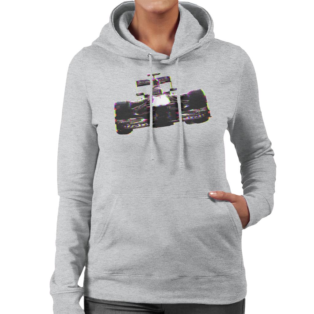 Motorsport Images Red Bull RB7 Sebastian Vettel Women's Hooded Sweatshirt-ALL + EVERY