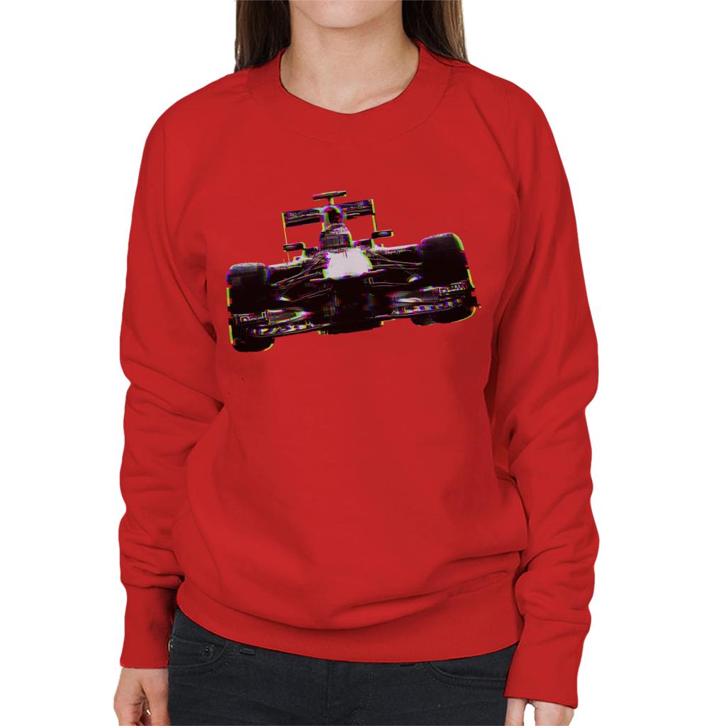 Motorsport Images Red Bull RB7 Sebastian Vettel Women's Sweatshirt-ALL + EVERY