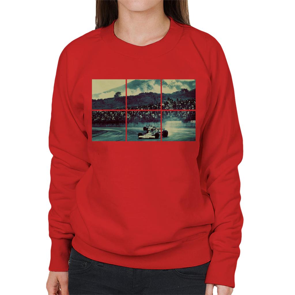 Motorsport Images 1997 James Hunt Marlboro McLaren Women's Sweatshirt-ALL + EVERY