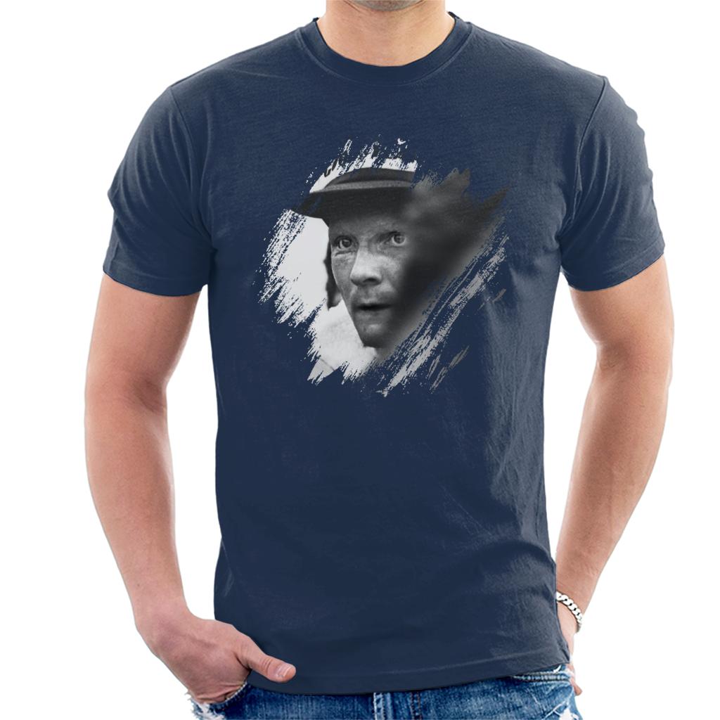 Motorsport Images Niki Lauda Wearing Good Year Hat Men's T-Shirt-ALL + EVERY