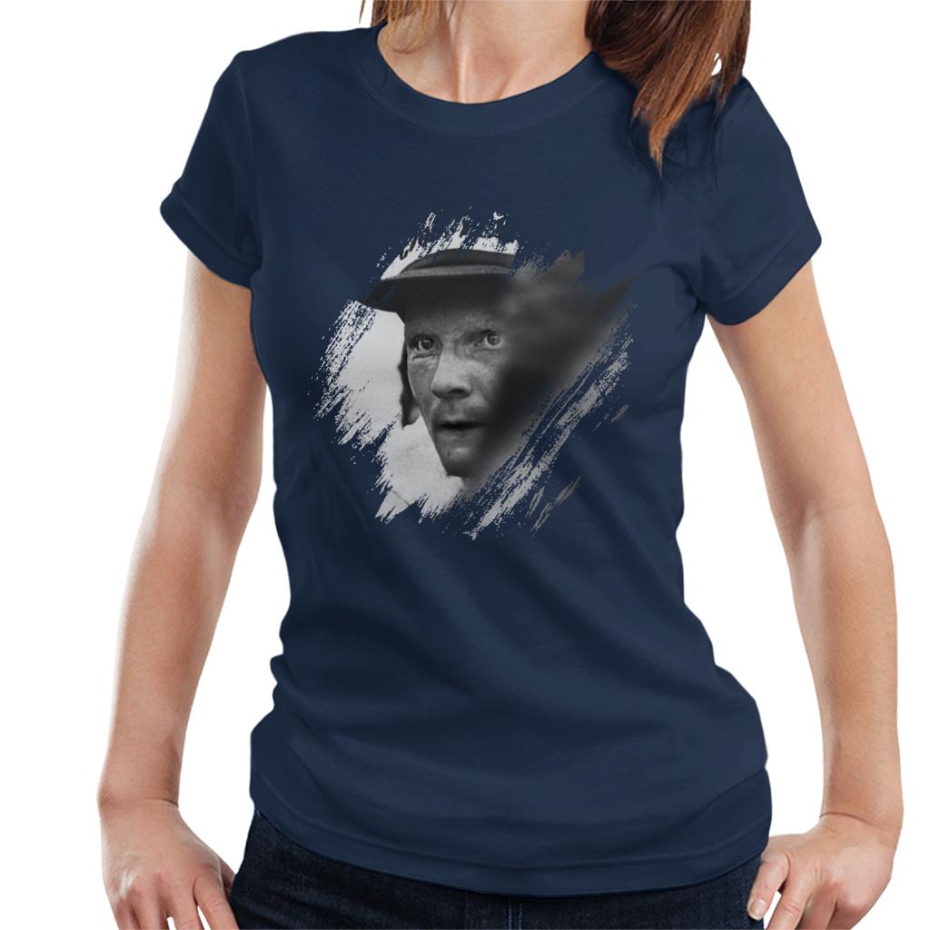 Motorsport Images Niki Lauda Wearing Good Year Hat Women's T-Shirt-ALL + EVERY