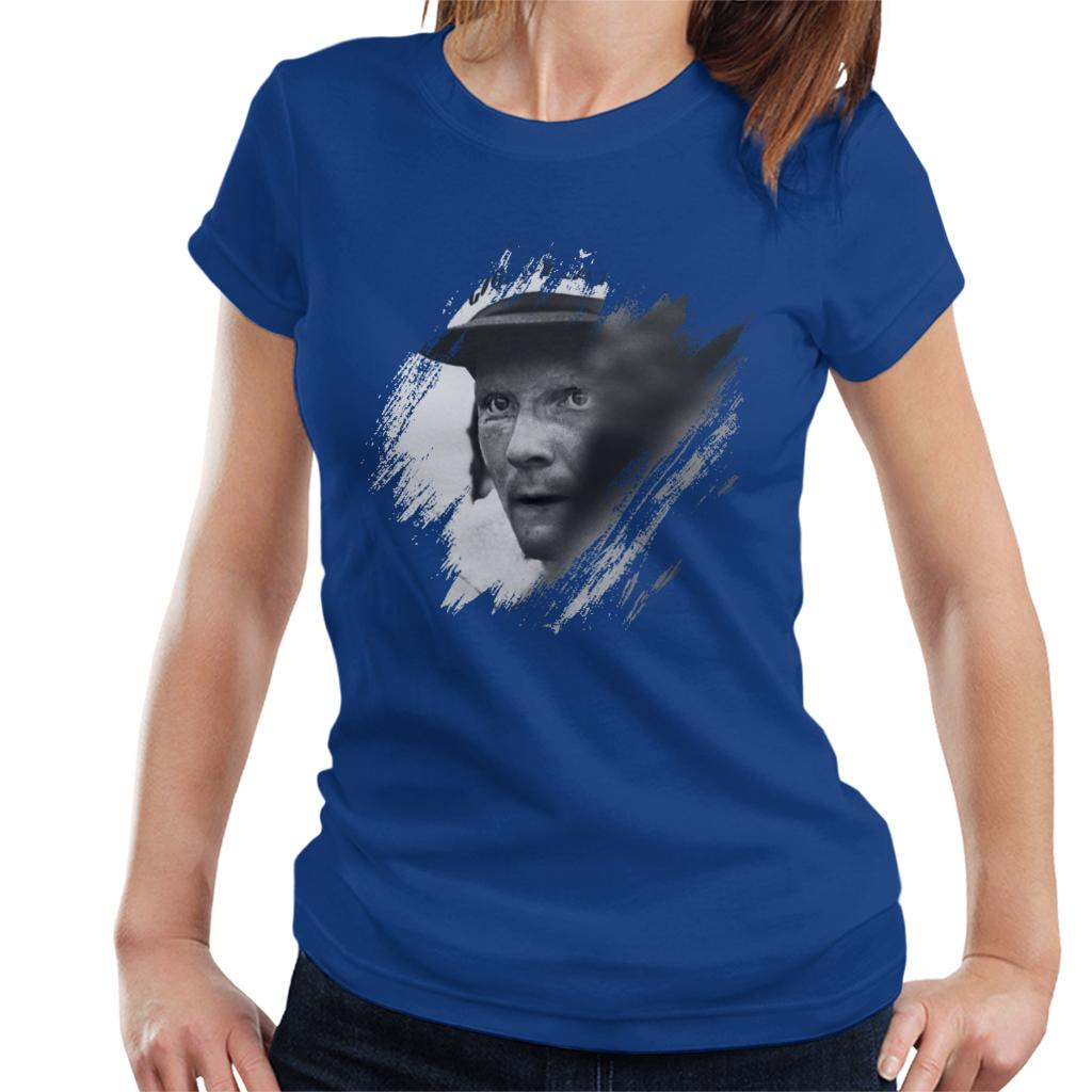 Motorsport Images Niki Lauda Wearing Good Year Hat Women's T-Shirt-ALL + EVERY