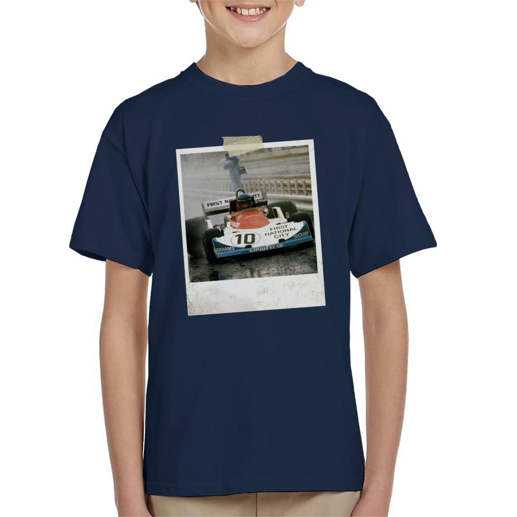 Motorsport Images Ronnie Peterson Ford 1976 Monza Kids T-Shirt-ALL + EVERY