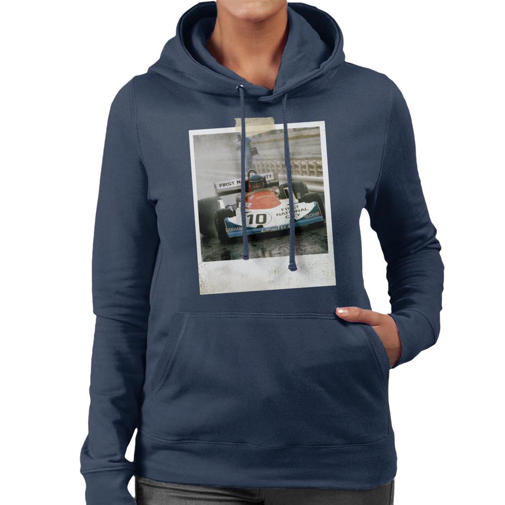 Motorsport Images Ronnie Peterson Ford 1976 Monza Women's Hooded Sweatshirt-ALL + EVERY