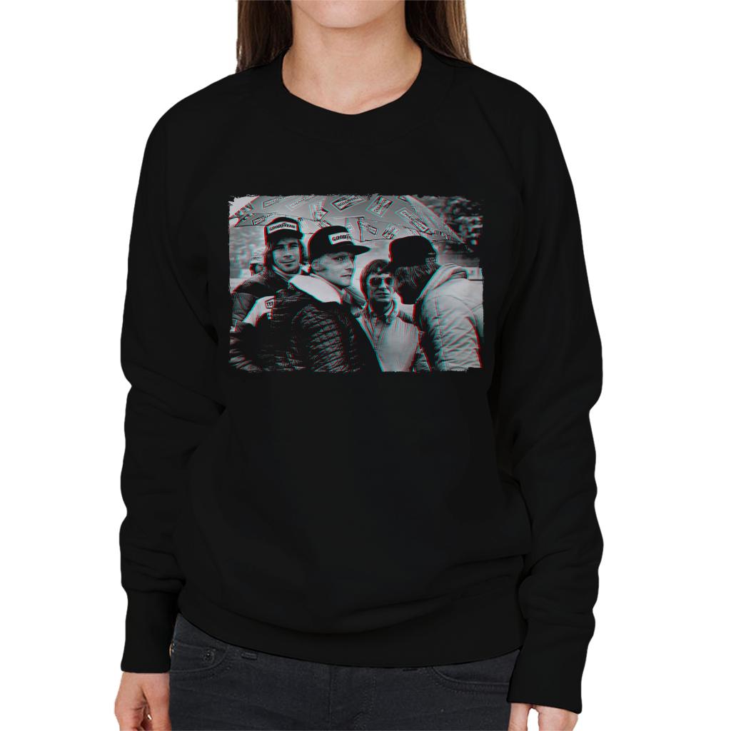 Motorsport Images Hunt Lauda Ecclestone Peterson Japan Women's Sweatshirt-ALL + EVERY