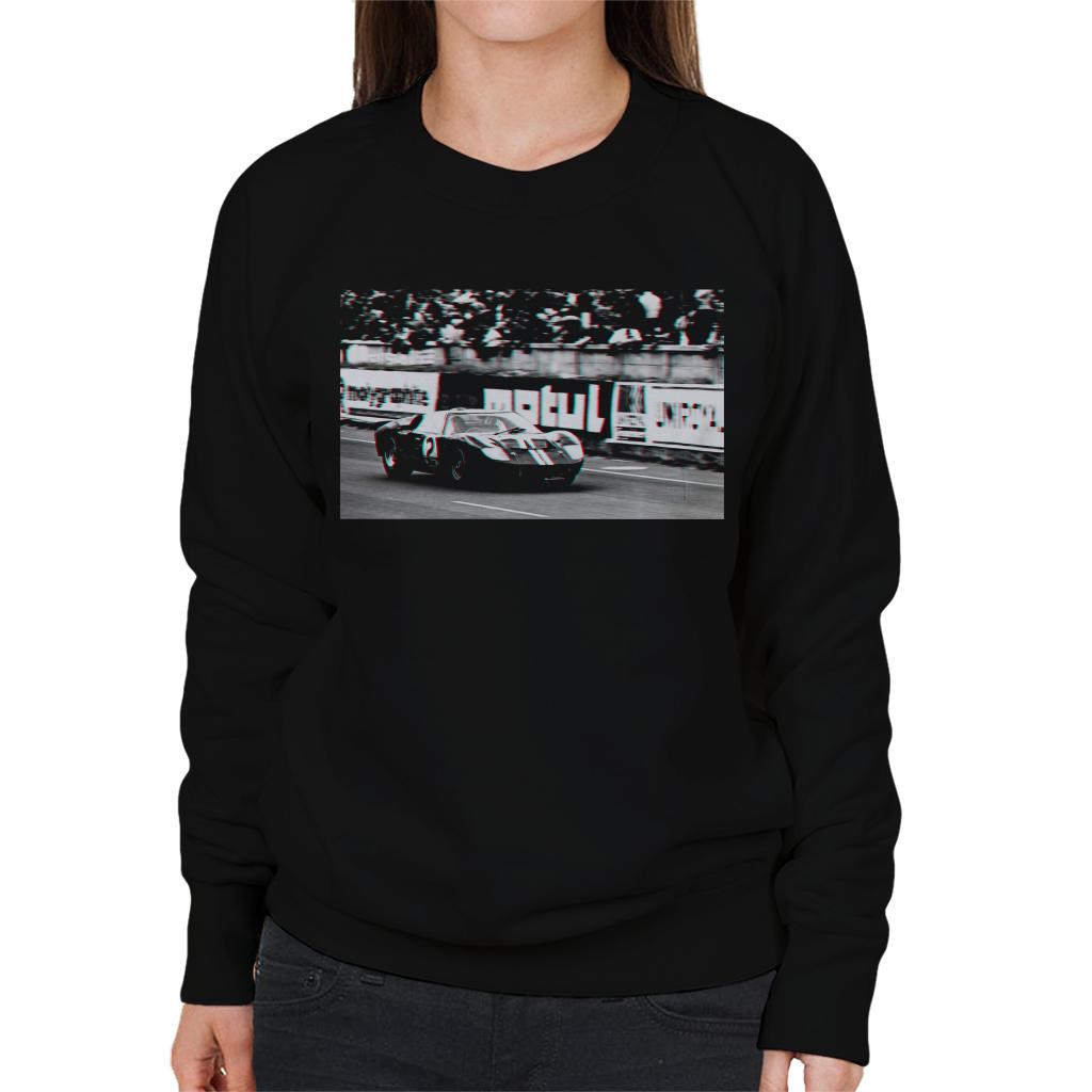 Motorsport Images McLaren Amon Le Mans 1966 Ford Mk II Women's Sweatshirt