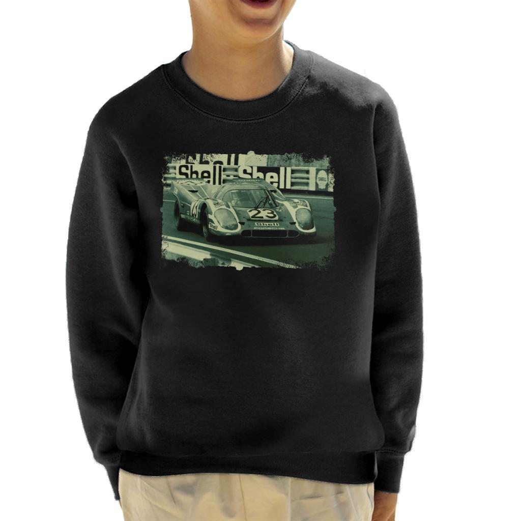 Motorsport Images Herrmann Attwood Porsche 917 K Kids Sweatshirt-ALL + EVERY