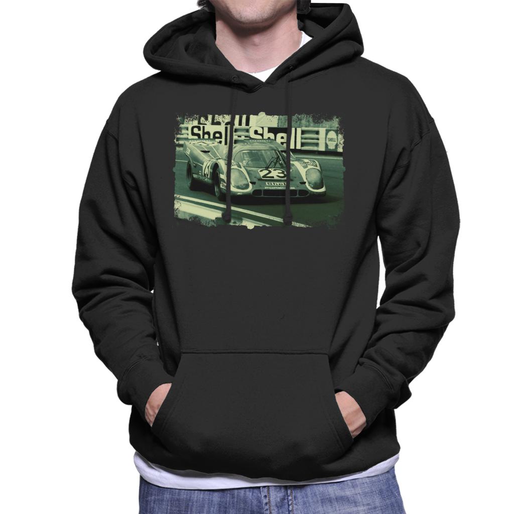 Motorsport Images Herrmann Attwood Porsche 917 K Men's Hooded Sweatshirt-ALL + EVERY