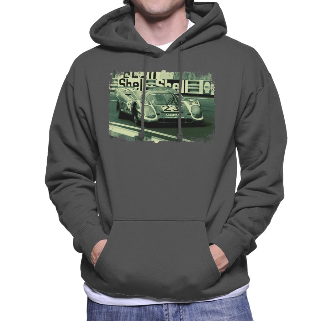 Motorsport Images Herrmann Attwood Porsche 917 K Men's Hooded Sweatshirt-ALL + EVERY