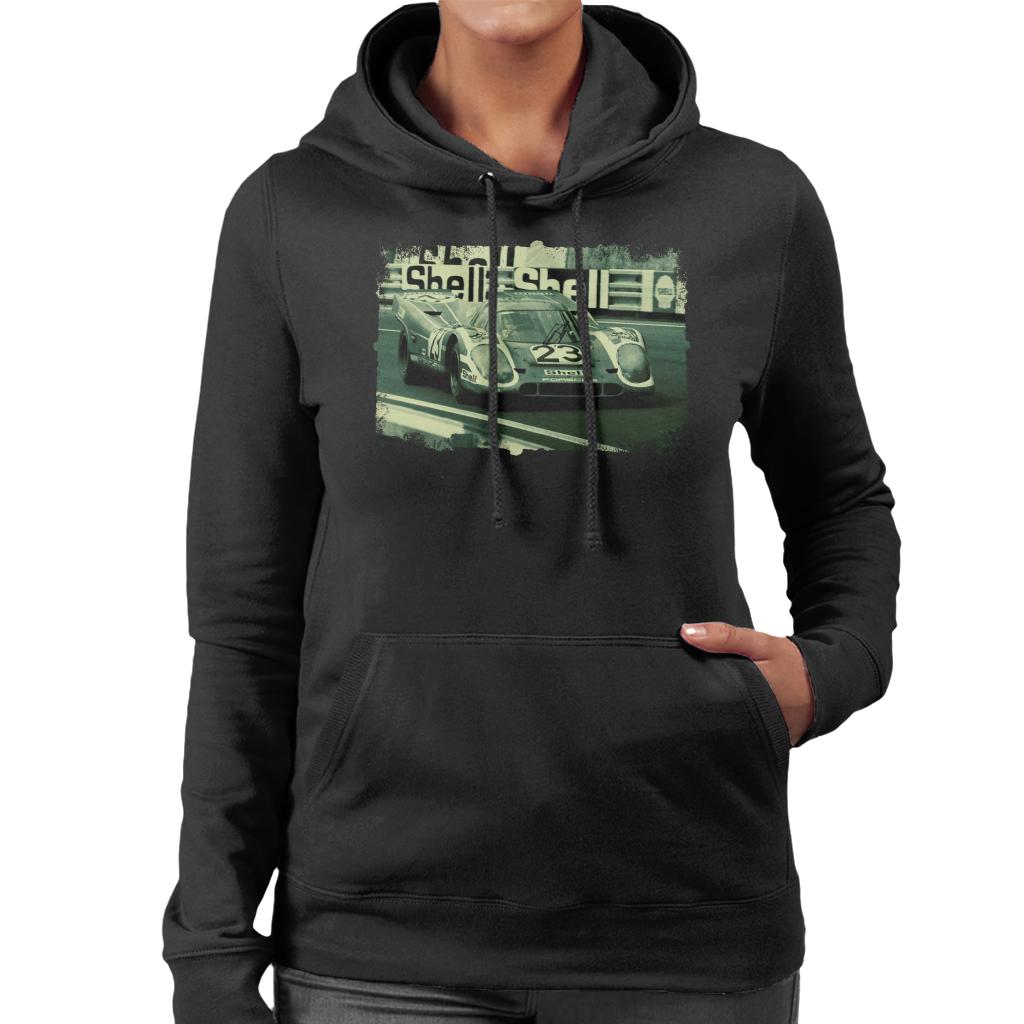 Motorsport Images Herrmann Attwood Porsche 917 K Women's Hooded Sweatshirt-ALL + EVERY