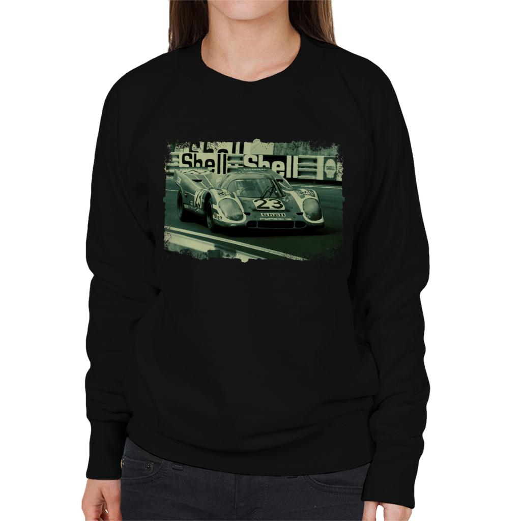 Motorsport Images Herrmann Attwood Porsche 917 K Women's Sweatshirt-ALL + EVERY