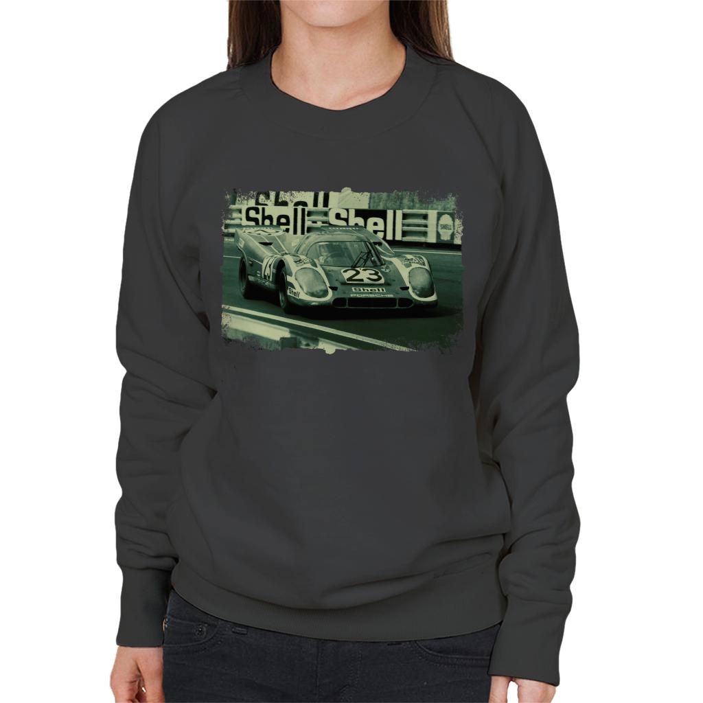 Motorsport Images Herrmann Attwood Porsche 917 K Women's Sweatshirt-ALL + EVERY