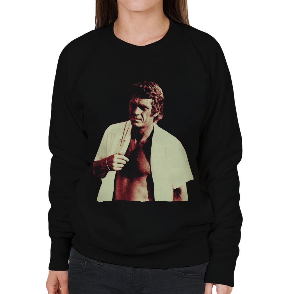 Motorsport Images Le Mans 1969 Steve McQueen Women's Sweatshirt-ALL + EVERY