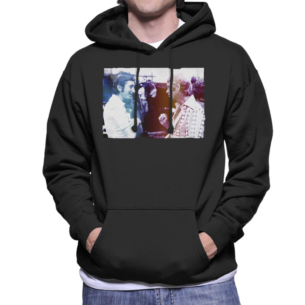 Motorsport Images Steve McQueen Talking To Jo Siffert Men's Hooded Sweatshirt-ALL + EVERY