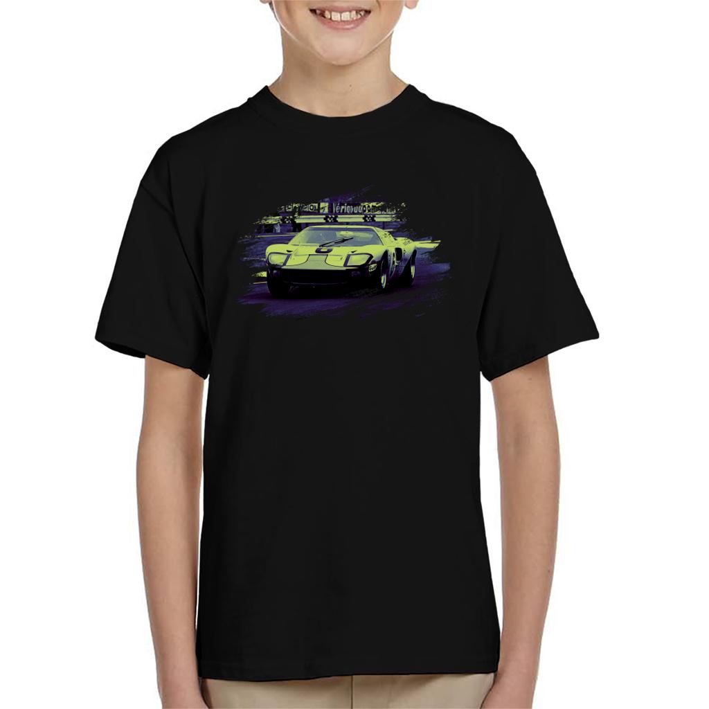 Motorsport Images Ford GT40 Ickx Oliver Kids T-Shirt-ALL + EVERY