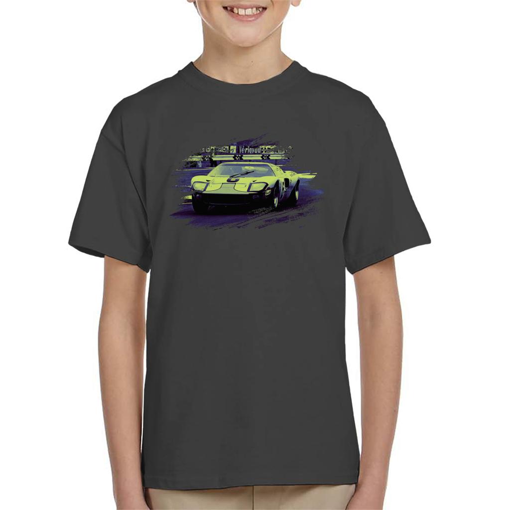 Motorsport Images Ford GT40 Ickx Oliver Kids T-Shirt-ALL + EVERY