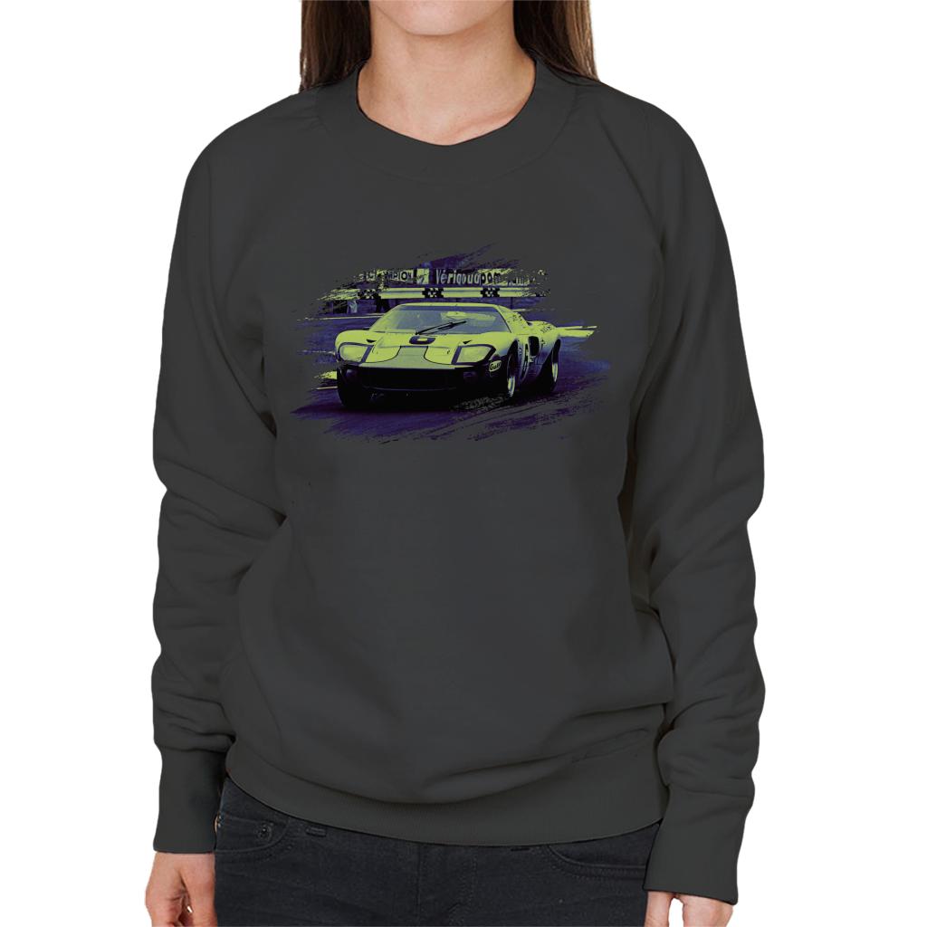 Motorsport Images Ford GT40 Ickx Oliver Women's Sweatshirt-ALL + EVERY