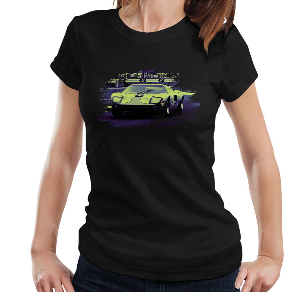 Motorsport Images Ford GT40 Ickx Oliver Women's T-Shirt-ALL + EVERY