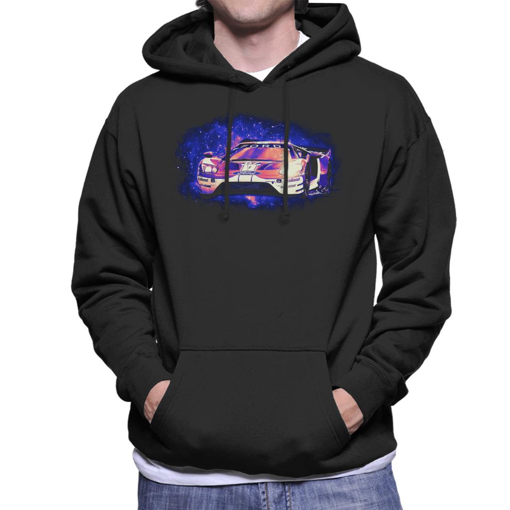 Motorsport Images Ford GT Priaulx Tincknell Bomarito Men's Hooded Sweatshirt-ALL + EVERY