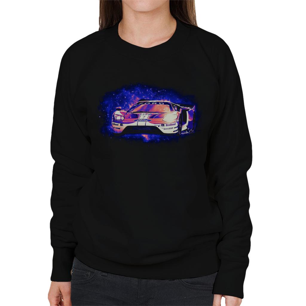 Motorsport Images Ford GT Priaulx Tincknell Bomarito Women's Sweatshirt-ALL + EVERY