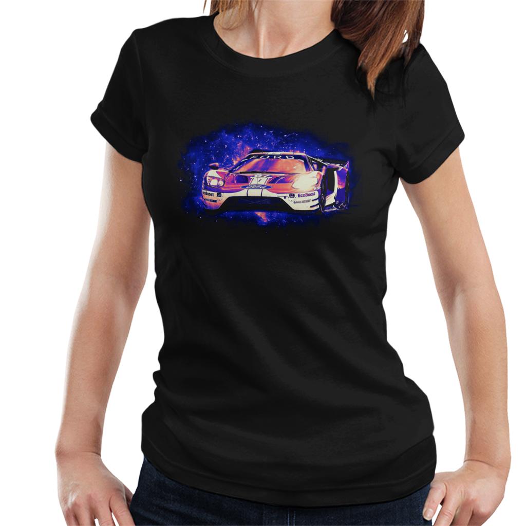 Motorsport Images Ford GT Priaulx Tincknell Bomarito Women's T-Shirt-ALL + EVERY