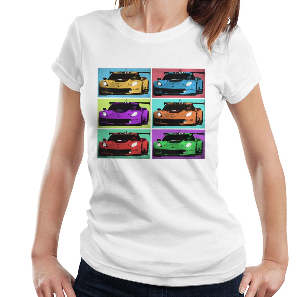 Motorsport Images Chevrolet Corvette C7 R Women's T-Shirt-ALL + EVERY