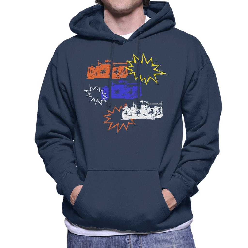 Motorsport Images Alpine A470 Pierre Thiriet Men's Hooded Sweatshirt-ALL + EVERY