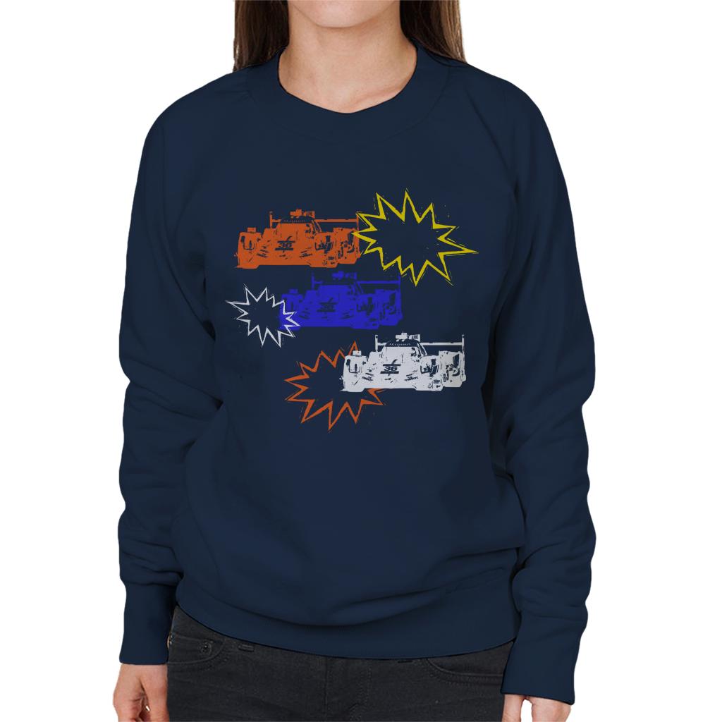 Motorsport Images Alpine A470 Pierre Thiriet Women's Sweatshirt-ALL + EVERY