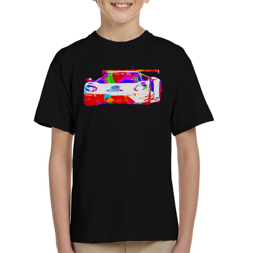 Motorsport Images Ford GT Circuit De La Sarthe Kids T-Shirt-ALL + EVERY