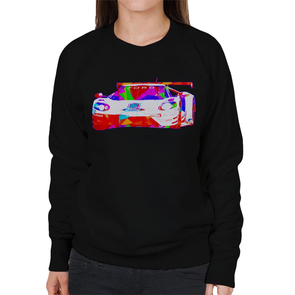 Motorsport Images Ford GT Circuit De La Sarthe Women's Sweatshirt-ALL + EVERY