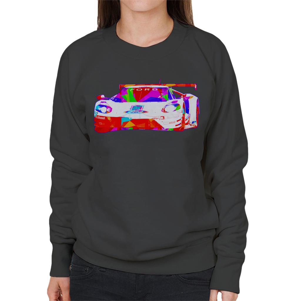 Motorsport Images Ford GT Circuit De La Sarthe Women's Sweatshirt-ALL + EVERY