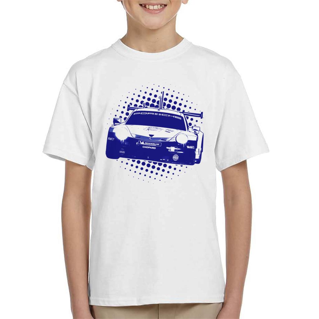 Motorsport Images Porsche 911 RSR Richard Lietz Kids T-Shirt-ALL + EVERY